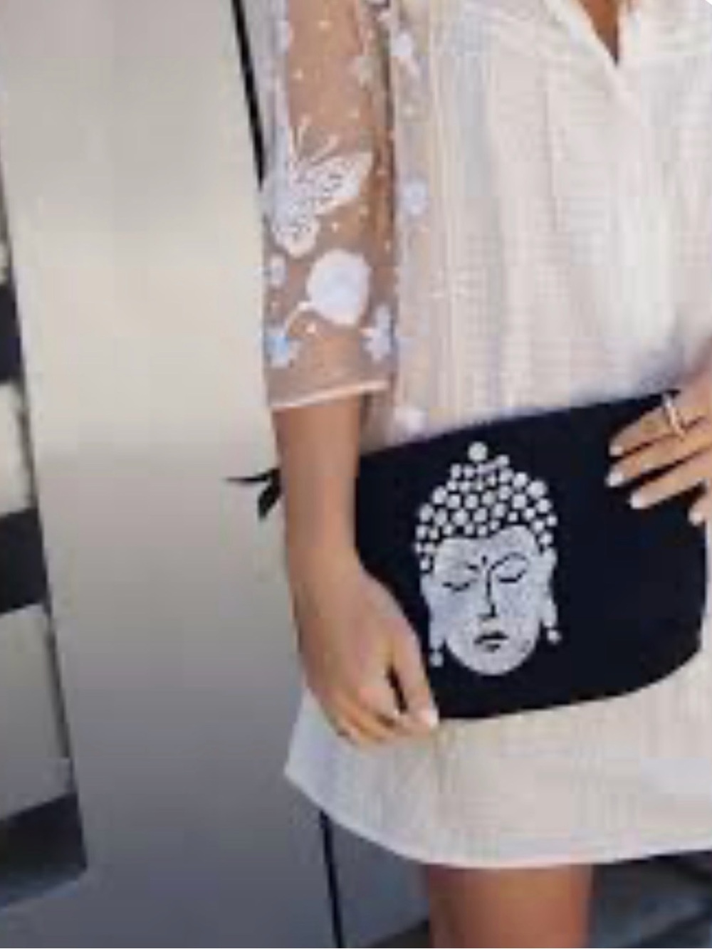Quilted Koala Clutch/Makeup Bag